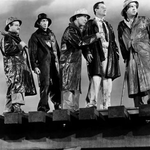 TYCOON, from left beginning second from left: Paul Fix, James Gleason, John Wayne, Grant Withers, 1947 tycoon1947-fsct01(tycoon1947-fsct01)