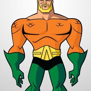 Aquaman is voiced by John DiMaggio