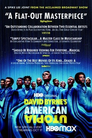David Byrne's American Utopia poster