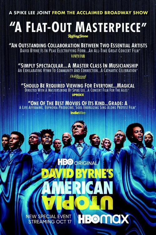 David Byrne's American Utopia poster