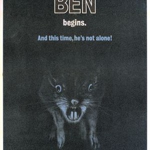 BEN Movie Poster 1972 Horror Willard 