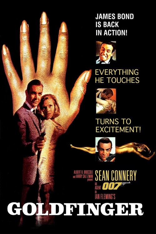 007: Goldfinger poster