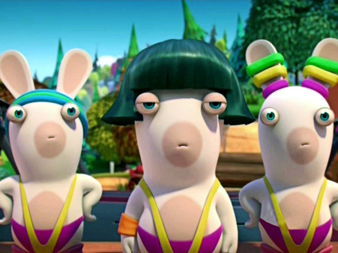 Rabbids gegen Schergen