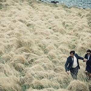 (L-R) Colin Ferrell as David and Rachel Weisz as Short Sighted Woman in "The Lobster."