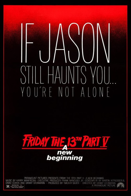 Friday the 13th Part V: A New Beginning poster