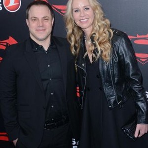 Geoff Johns, Diane Nelson at arrivals for BATMAN V. SUPERMAN: DAWN OF JUSTICE Premiere, Radio City Music Hall, New York, NY March 20, 2016. Photo By: Derek Storm