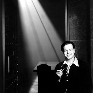 CITIZEN KANE, director Orson Welles, on set,  1941