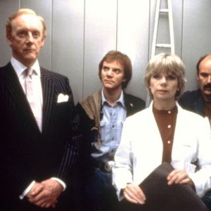 BRITANNIA HOSPITAL, Graham Crowden, Malcolm McDowell, Jill Bennett, 1982, (c) United Artists Classics
