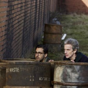 Doctor Who, Arsher Ali (L), Peter Capaldi (R), 'Before the Flood', Season 9, Ep. #4, 10/10/2015, ©BBC