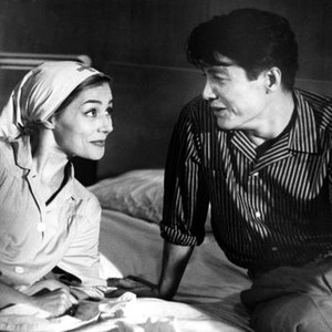 HIROSHIMA MON AMOUR, Emmanuelle Riva, Eiji Okada, 1959