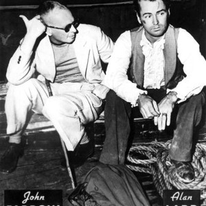 TWO YEARS BEFORE THE MAST, director John Farrow, Alan Ladd on set, 1946