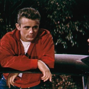 REBEL WITHOUT A CAUSE, Sal Mineo, James Dean, Corey Allen, 1955