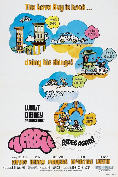 Herbie Rides Again poster
