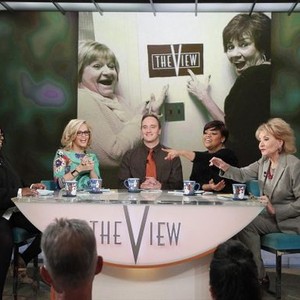 The View, from left: Whoopi Goldberg, Jenny McCarthy, Jay Mohr, Sherri Shepherd, Barbara Walters, 'Season 17', ©ABC