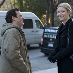 Joaquin Phoenix as Leonard and Gwyneth Paltrow as Michelle in "Two Lovers."
