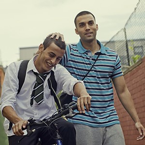 (L-R) Fady Elsayed as Mo and James Floyd as Rashid in "My Brother the Devil." photo 20