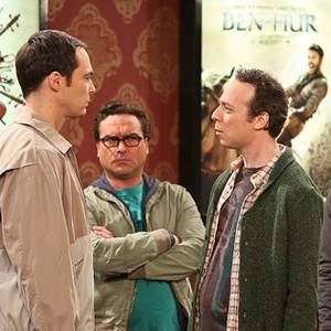 The Big Bang Theory, from left: Jim Parsons, Johnny Galecki, Kevin Sussman, Simon Helberg, 'The Line Substitution Solution', Season 9, Ep. #23, 05/05/2016, ©KSITE