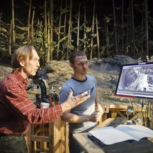 CORALINE, from left: director and writer Henry Selick, animator Travis Knight, on set, 2009. ©Focus Features