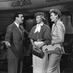 TEA FOR TWO, Billy De Wolfe, Doris Day, Eve Arden, 1950