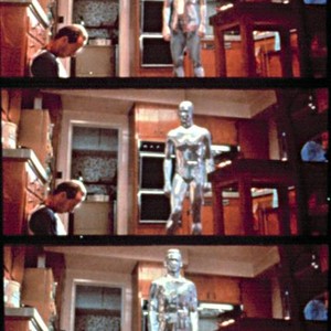 TERMINATOR 2: JUDGMENT DAY, computer special F/X, morphing sequence, with Robert Patrick, 1991.