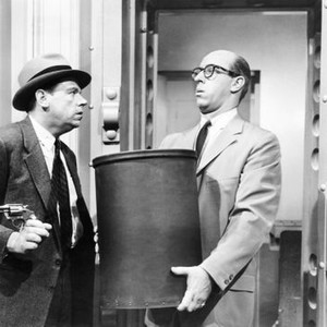 A NICE LITTLE BANK THAT SHOULD BE ROBBED, from left: Tom Ewell, Richard Deacon, 1958. ©20th Century-Fox Film Corporation, TM & Copyright