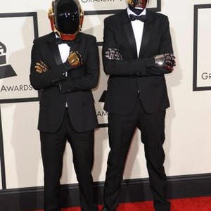 Daft Punk at arrivals for The 56th Annual Grammy Awards - ARRIVALS, STAPLES Center, Los Angeles, CA January 26, 2014. Photo By: Charlie Williams/Everett Collection