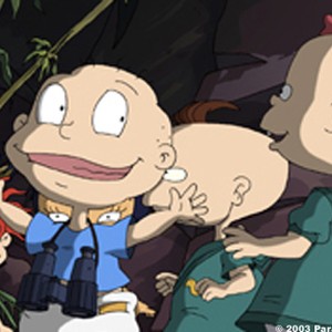 Chuckie Finster, Tommy Pickles, Kimi Finster, Phil DeVille and Lil DeVille in "Rugrats Go Wild." photo 18