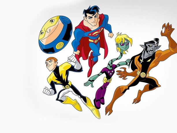 Legion of superheroes outlet cartoon