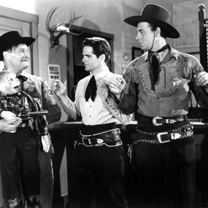 TWO-FISTED JUSTICE, Max Terhune, Davy Sharpe, John King, 1943