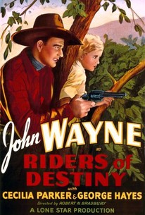 Poster for Riders of Destiny