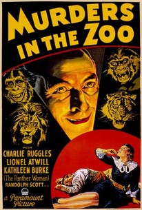 Murders in the Zoo poster