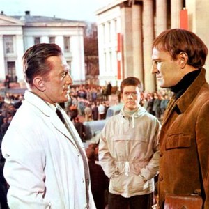 THE HEROES OF TELEMARK, Kirk Douglas, David Weston, Richard Harris, 1965