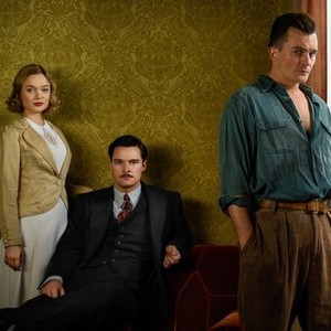 Bella Heathcote, Jack Reynor and Rupert Friend (from left)