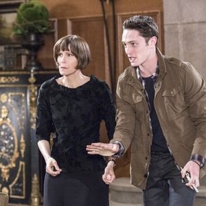 Devious Maids, Joanna P Adler (L), Colin Woodell (R), 'You Can't Take It With You', Season 2, Ep. #11, 06/29/2014, ©LIFETIME