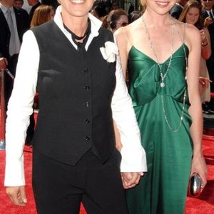 Ellen DeGeneres(wearing Dolce  Gabbana), Portia de Rossi (wearing a Lanvin gown) at arrivals for 35th Annual Daytime Emmy Awards, Kodak Theatre, HOLLYWOOD, CA, June 20, 2008. Photo by: David Longendyke/Everett Collection