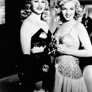LADIES OF THE CHORUS, from left: Adele Jergens, Marilyn Monroe, 1948