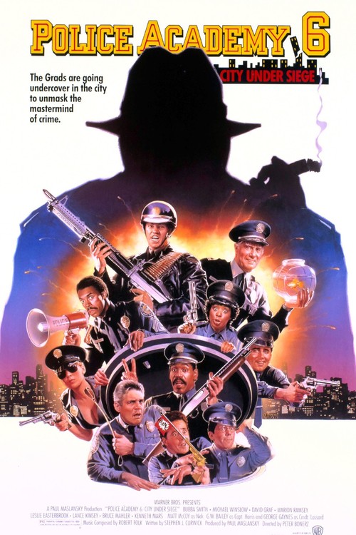Police Academy 6: City Under Siege poster