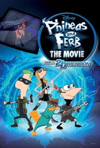 Poster for Phineas and Ferb: The Movie: Across the 2nd Dimension