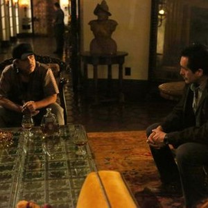 The Bridge, Ramon Franco (L), Demián Bichir (R), 'The Crazy Place', Season 1, Ep. #13, 10/02/2013, ©FX