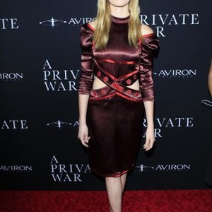 Katherine McNamara at arrivals for A PRIVATE WAR Premiere, Samuel Goldwyn Theater, Los Angeles, CA October 24, 2018. Photo By: Priscilla Grant/Everett Collection