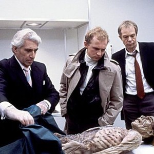 LIFEFORCE, Frank Finlay, Peter Firth, Michael Gothard, 1985, (c) TriStar
