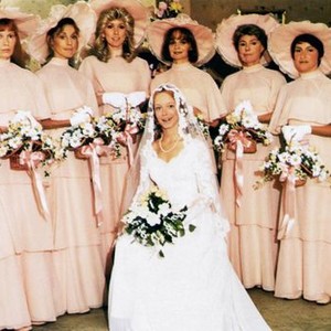 A WEDDING, Amy Stryker (seated), standing: Mia Farrow (left), Marta Heflin (second from left), Peggy Ann Garner (second from right), 1978, TM & Copyright © 20th Century Fox Film Corp.