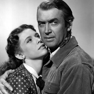 MAN FROM LARAMIE, THE, Cathy O'Donnell, James Stewart, 1955