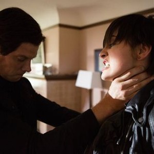 Grimm, Brian Letscher (L), Jacqueline Toboni (R), 'Octopus Head', Season 4, Ep. #2, 10/31/2014, ©NBC
