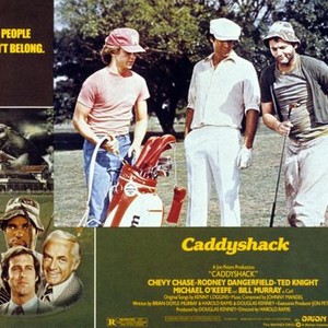 CADDYSHACK, Michael O'Keefe, Chevy Chase, Bill Murray, 1980