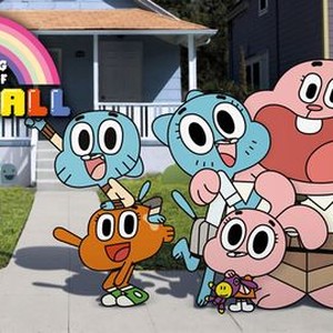 CN The Amazing World Of Gumball Darwin Gumball Portrait Spiral