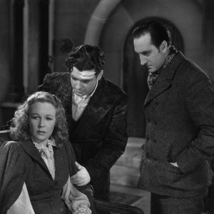 THE HOUND OF THE BASKERVILLES, Wendy Barrie, Richard Greene, Basil Rathbone, 1939, TM and copyright ©20th Century Fox Film Corp. All rights reserved