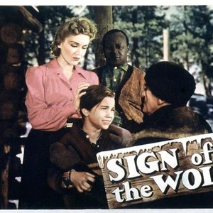 SIGN OF THE WOLF, Grace Bradley, Darryl Hickman, Mantan Moreland, Brandon Hurst, 1941