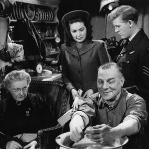 MILLIONS LIKE US, seated from left: Amy Veness, Jack Vyvian, standing from left: Patricia roc, Gordon Jackson, 1943