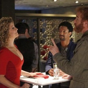Mixology, Alexis Carra (L), Craig Frank (C), Andrew Santino (R), 'Last Call', Season 1, Ep. #12, 05/14/2014, ©ABC